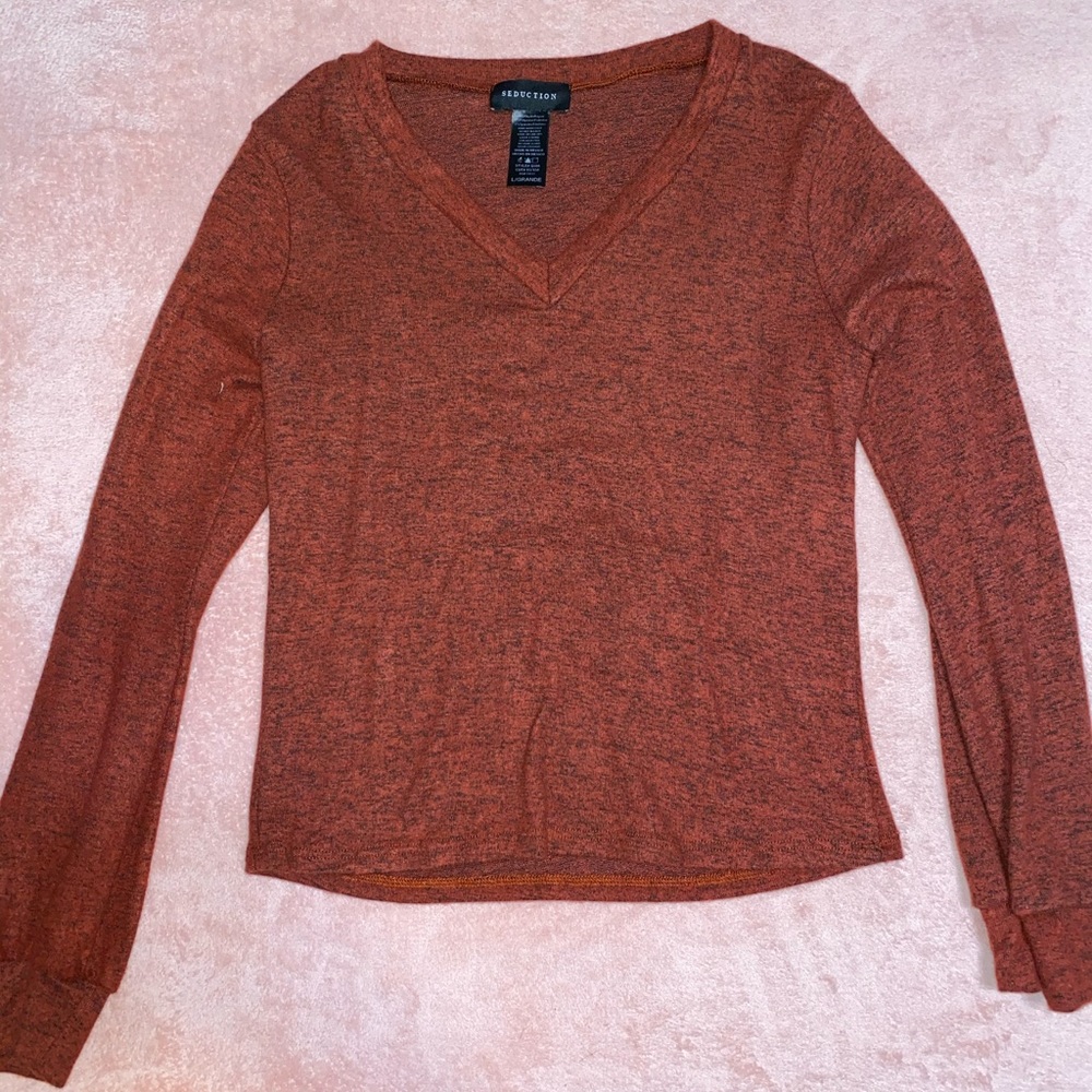Orange long sleeve